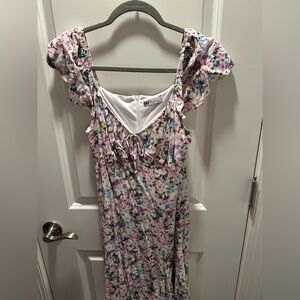 NWT SO Pink Floral Junior’s Mini Dress
